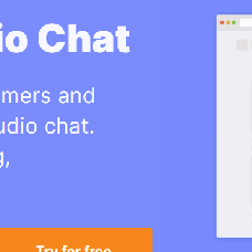 Host live audio chat on your website